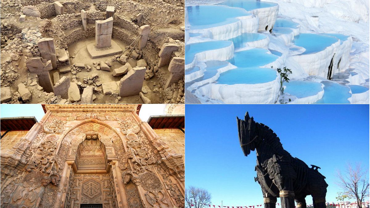 Türkiye'den UNESCO'ya giren tarihi eserler