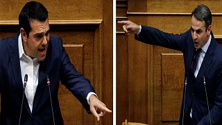 Δριμεία αντιπαράθεση Τσίπρα - Μητσοτάκη στη Βουλή για την οικονομία