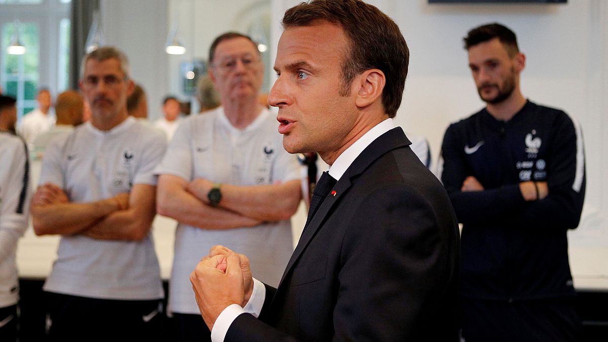French media blasts Macron for delaying poverty plan to 'go to World Cup'