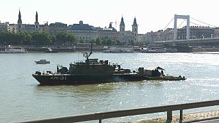 Encuentran una bomba en el río Danubio