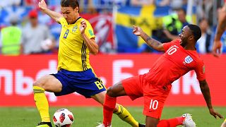 England and Sweden compete for a place in the semi-final