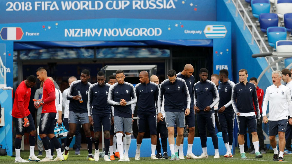 Mondiali: la Francia batte l'Uruguay 2-0 e passa in semifinale