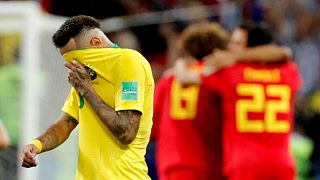 World Cup: Belgium are through to the semis after beating Brazil 2-1