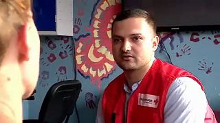 Erst Flüchtling, jetzt Helfer beim Roten Kreuz