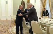 بوتين في لقاء مع رئيس الفيفا
