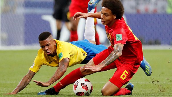 Brasil sucumbe ante una imponente Bélgica Brasil sucumbe ante una imponente Bélgica