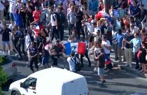 فرحة تعم شوارع باريس بترشح فرنسا إلى نصف نهائي كأس العالم