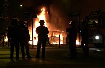 French protests continue over police shooting