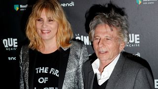 Emmanuelle Seigner and Roman Polanski