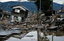 Десятки жертв стихии в Японии