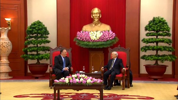 Pompeo invita a Corea del Norte a seguir el ejemplo de Vietnam Pompeo invita a Corea del Norte a seguir el ejemplo de Vietnam