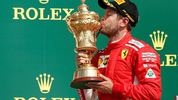 Büyük Britanya Grand Prix'inde zafer Vettel'in Büyük Britanya Grand Prix'inde zafer Vettel'in
