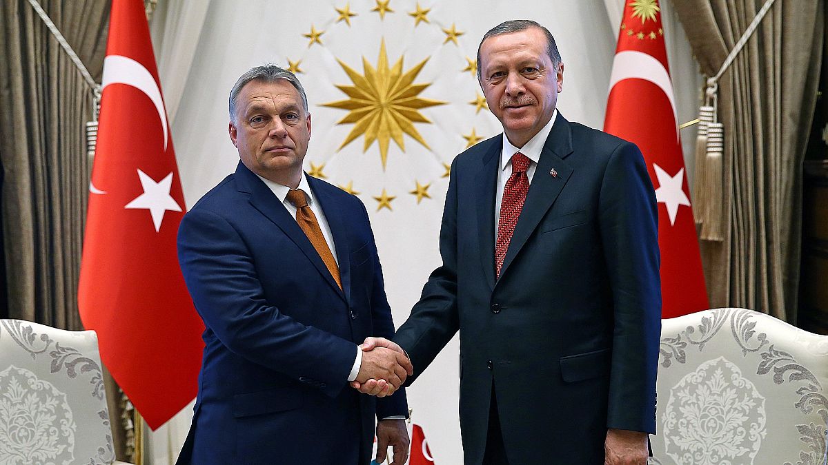 Recep Tayyip Erdogan és Orbán Viktor Ankarában 2017. június 30-án