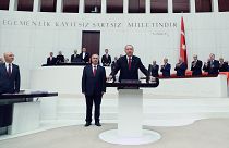 Turkey swears in President Erdogan
