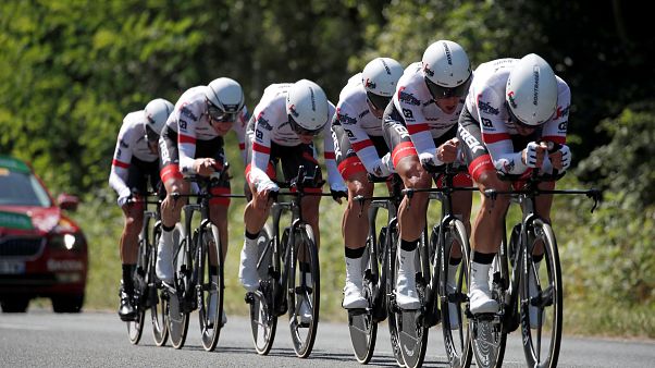 Fransa Bisiklet Turu'nda üçüncü etabın kazananı BMC Racing takımı Fransa Bisiklet Turu'nda üçüncü etabın kazananı BMC Racing takımı