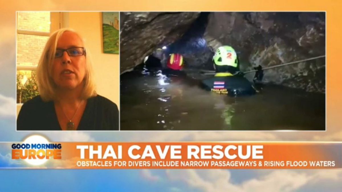 Watch: Thai cave "The hardest thing for those inside is dealing with uncertainty”