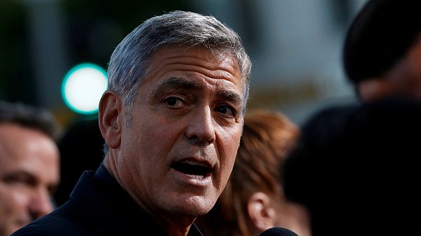 Motorbalesetet szenvedett George Clooney Motorbalesetet szenvedett George Clooney