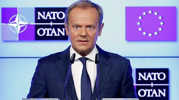 Туск: "Америка, думай о солидарности, а не о деньгах" Туск: "Америка, думай о солидарности, а не о деньгах"