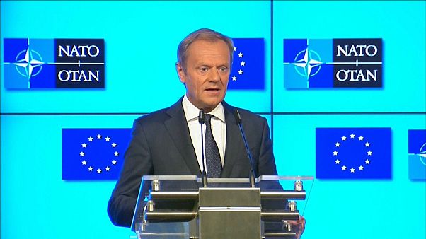 EU-Ratspräsident Donald Tusk fordert Respekt von den USA EU-Ratspräsident Donald Tusk fordert Respekt von den USA