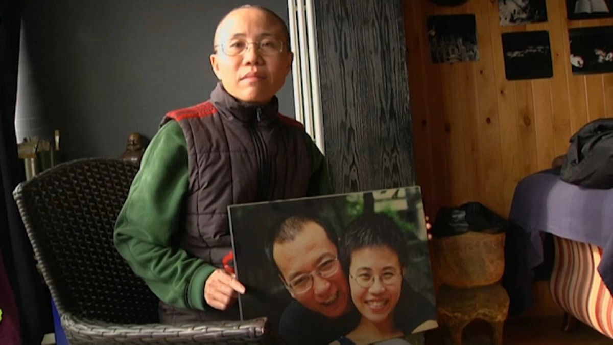 La viuda de Liu Xiaobo abandona China