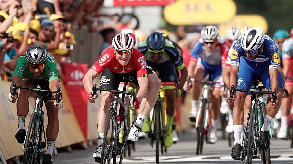 Gaviria nyerte a Tour de France negyedik etapját Gaviria nyerte a Tour de France negyedik etapját