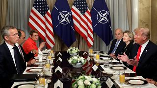 NATO Zirvesi'nde gerginlik: Trump üyeleri hedef aldı