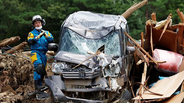 Japan: Zahl der Unwetter-Toten weiter gestiegen Japan: Zahl der Unwetter-Toten weiter gestiegen