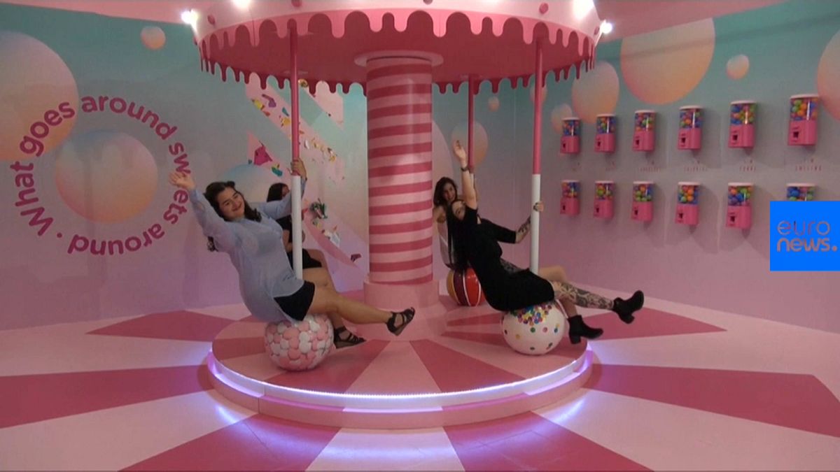 From marshmallow pool to ice cream land: Lisbon museum keeps millennials sweet