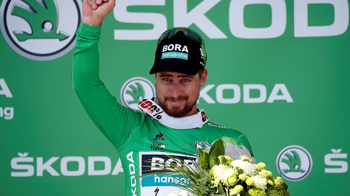 Fransa Bisiklet Turu'nda 5. etabın galibi Peter Sagan