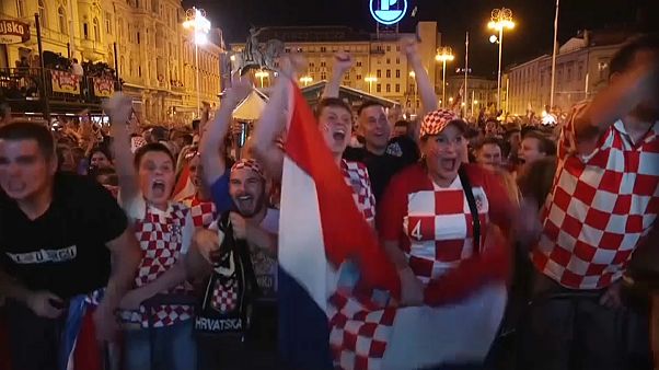 Englands Leid, Kroatiens Freude nach dem Finaleinzug Englands Leid, Kroatiens Freude nach dem Finaleinzug