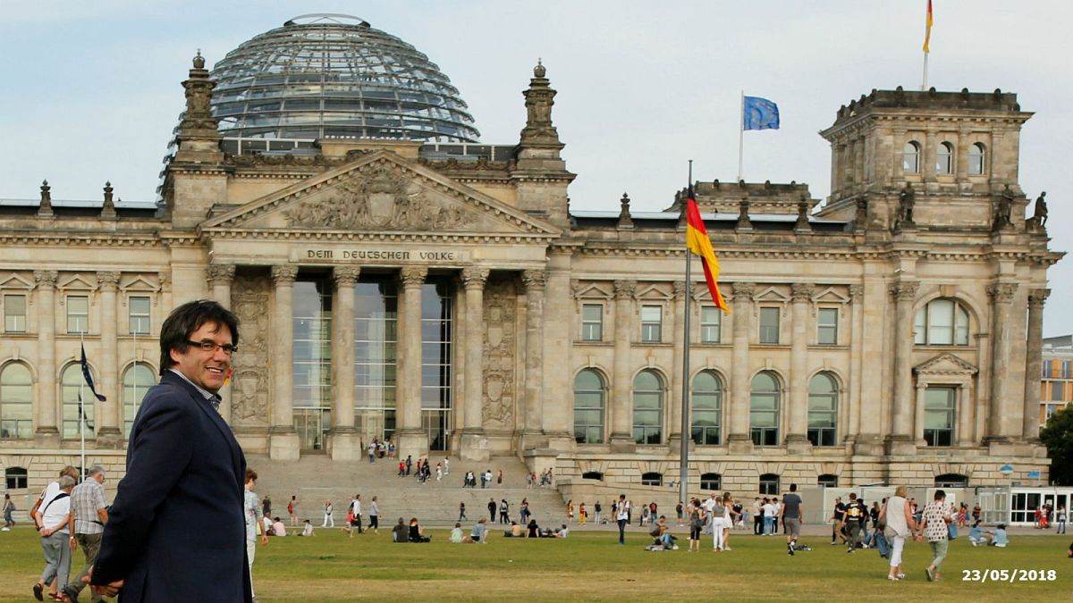 Carles Puigdemont en Allemagne