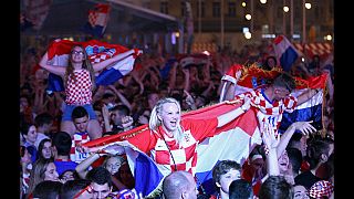 Croacia festeja su primera final