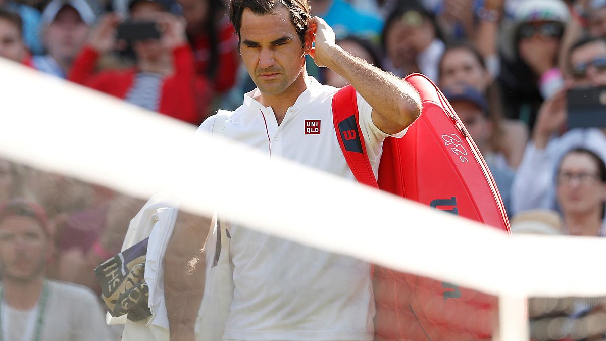 Federer'e Wimbledon'da şok: Çeyrek finalde elendi
