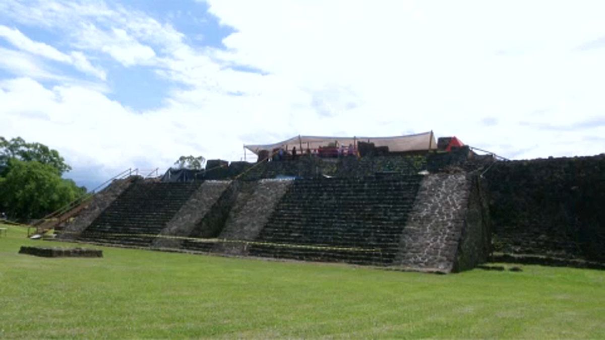 Ősi mexikói templomot tett láthatóvá a földrengés
