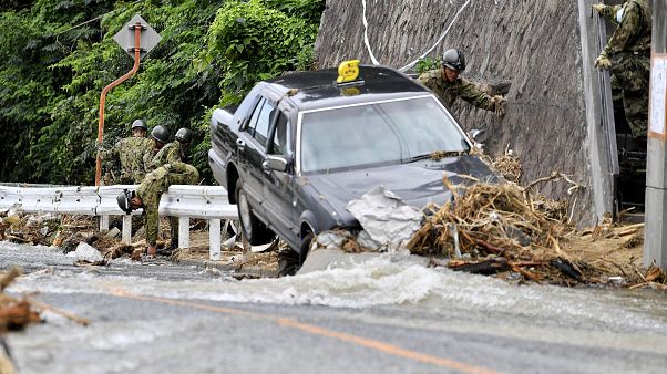 Intempéries au Japon : le bilan dépasse les 200 morts Intempéries au Japon : le bilan dépasse les 200 morts