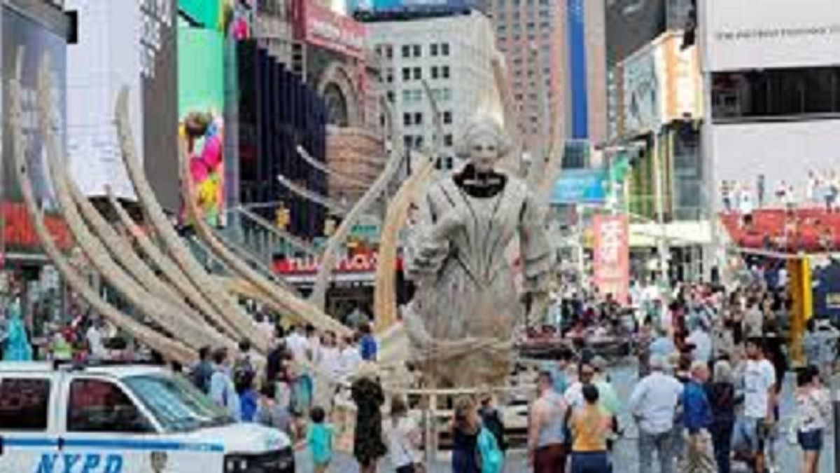 ΗΠΑ: Η Times Square κάτω από το νερό