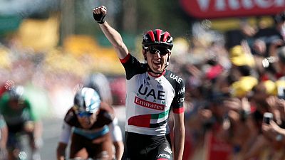 Daniel Martin conquista el Muro de Bretaña en el Tour de Francia