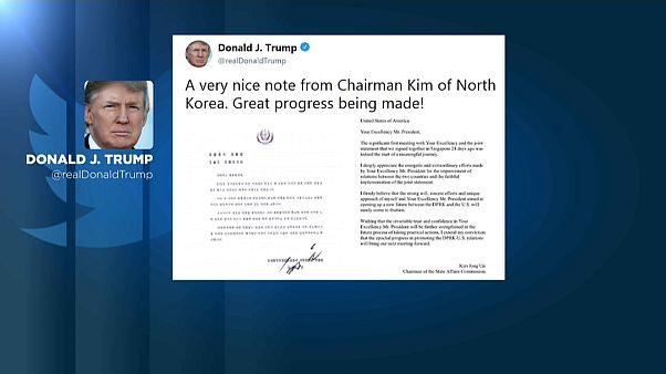 Liebesgrüße aus Pjöngjang - Trump twittert Liebesgrüße aus Pjöngjang - Trump twittert
