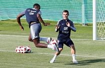 Francia y Croacia se preparan para la gran final