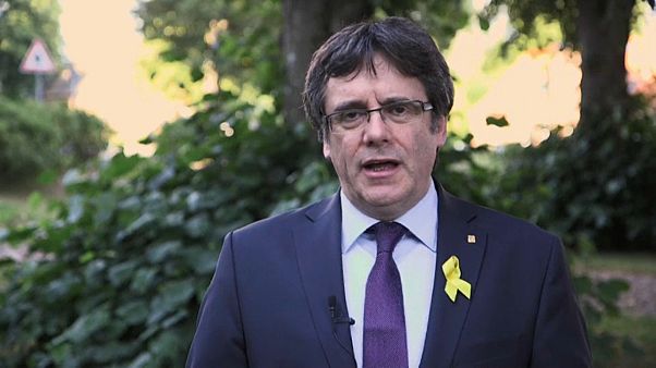 Puigdemont fala numa "vitória" da causa independentista Puigdemont fala numa "vitória" da causa independentista