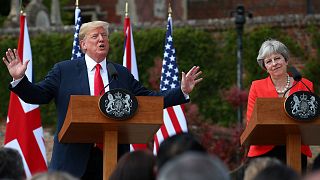 Watch again: Trump and May tout 'special relationship' in joint press conference