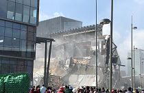 Città del Messico: il crollo dell'ala del centro commerciale