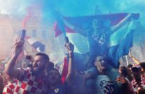 Tolle Stimmung in Zagreb: Stolze Kroaten feiern Platz 2