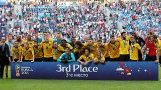Mundial2018: Bélgica conquista o terceiro lugar