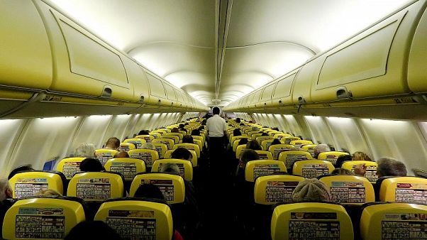 Ryanair plane makes emergency landing after descending 27,000 ft in seven minutes Ryanair plane makes emergency landing after descending 27,000 ft in seven minutes
