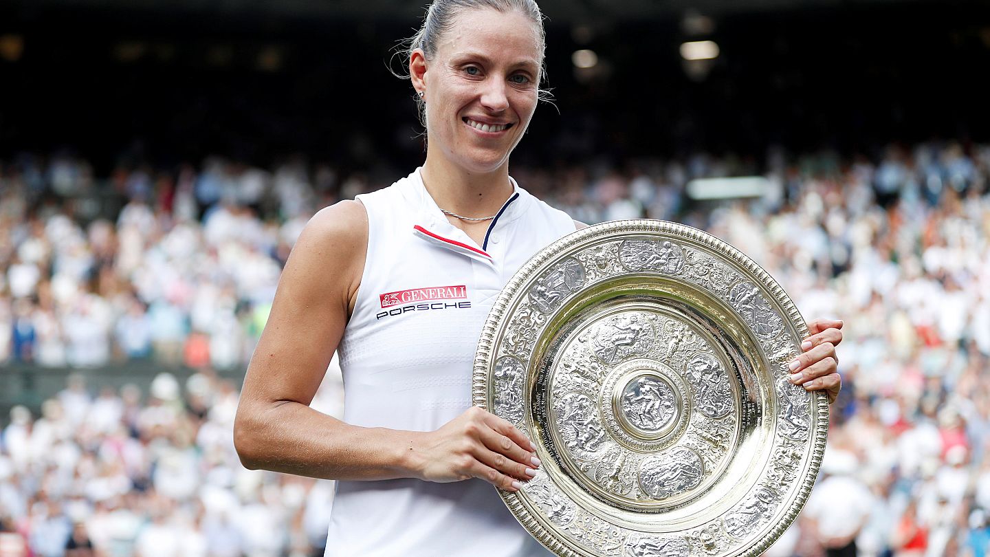 Angelique Kerber wins Wimbledon ladies singles title