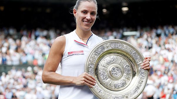 Wimbledon : une première victoire pour Angelique Kerber Wimbledon : une première victoire pour Angelique Kerber