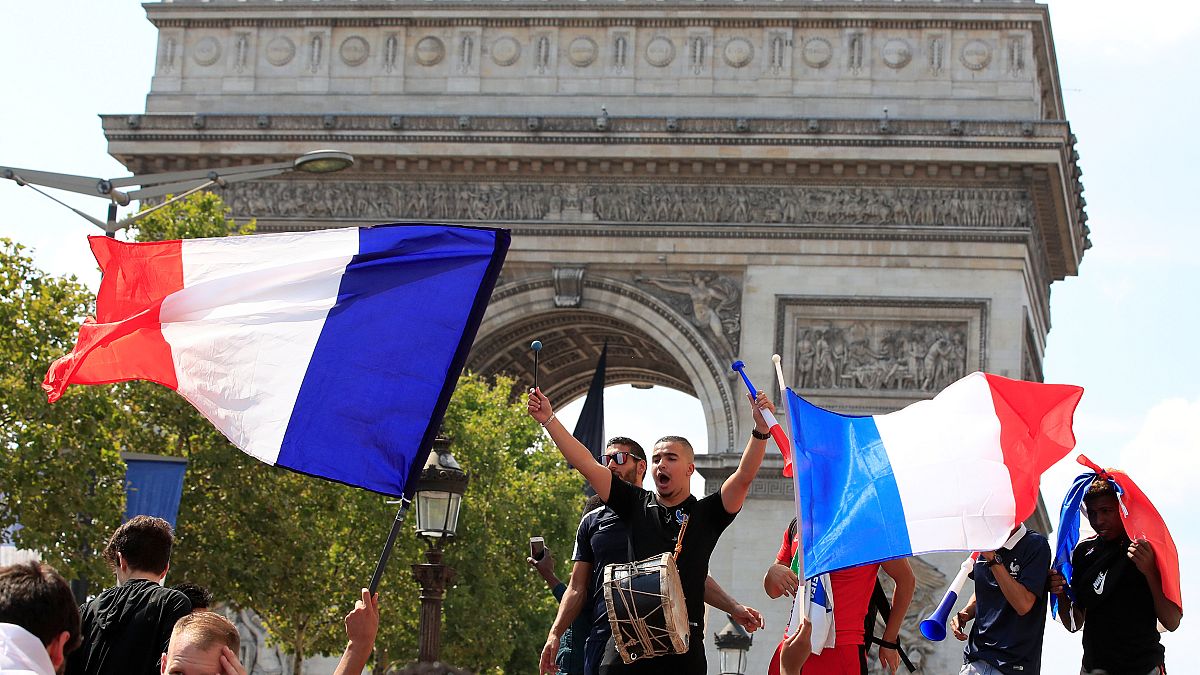 World Cup: Euphoria is in the air for French and Croatian fans