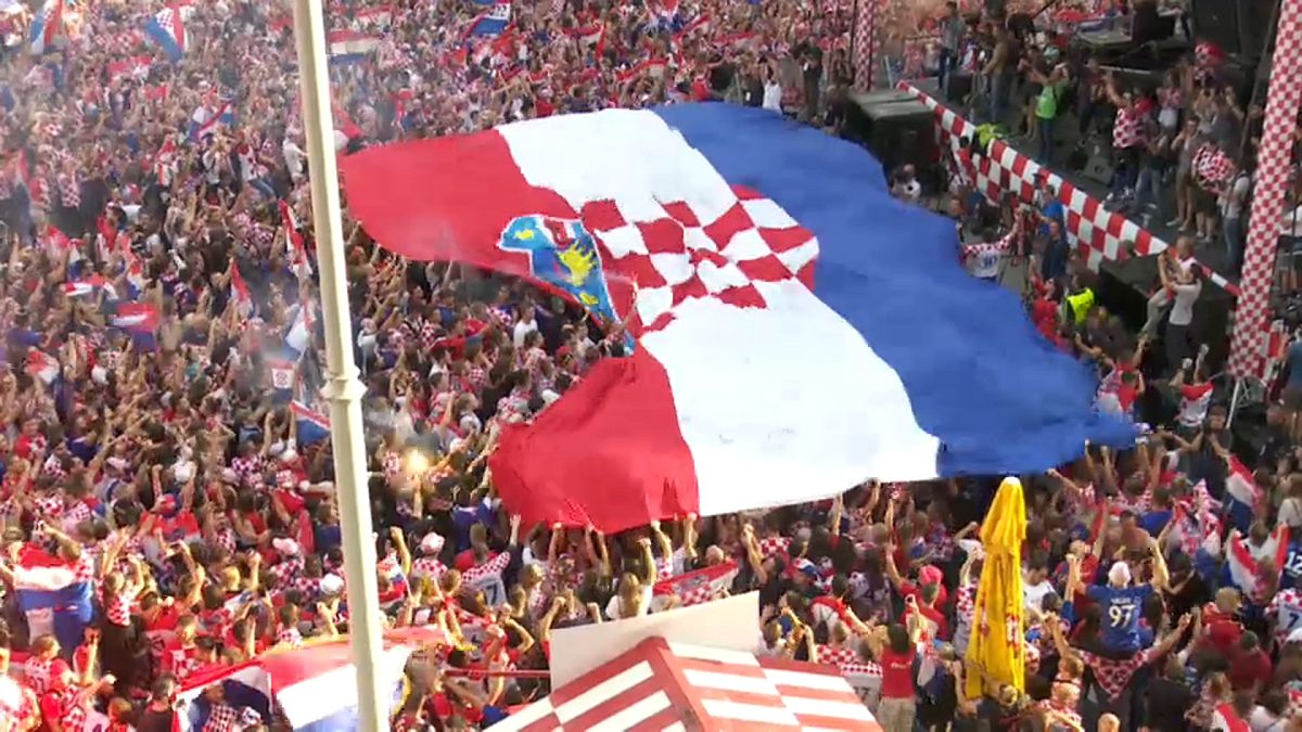 A horvátok büszkék a válogatottjukra