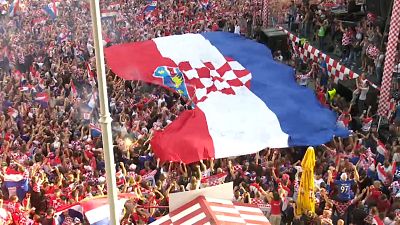 Les Croates fiers de leur équipe de football
